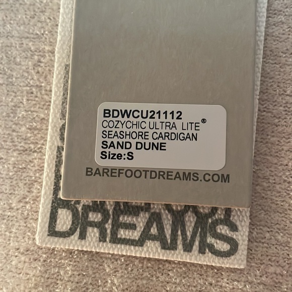 Barefoot Dreams Ultra Lite Hooded Seashore Cardigan - Picture 9 of 9